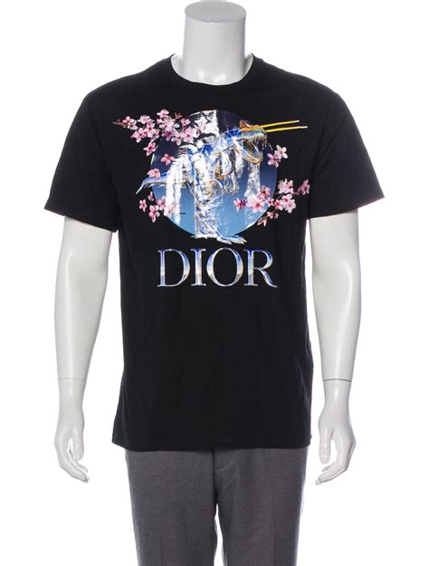 dior tshirt black|dior graphic tees.